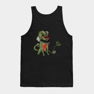 Part Dog Part Piranha Tank Top